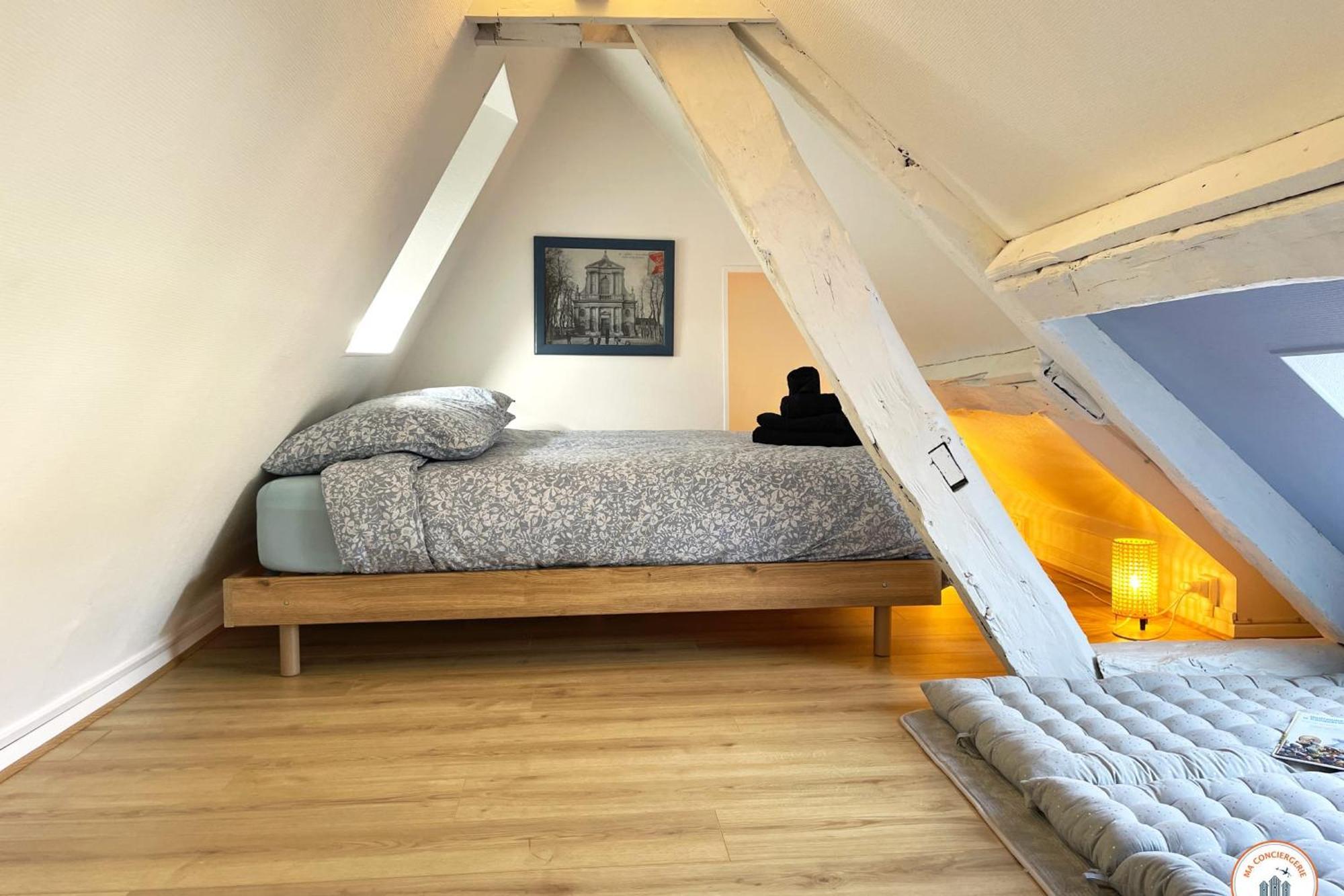 Le St-Laurent - Magnifique Triplex - Calme Caen Buitenkant foto